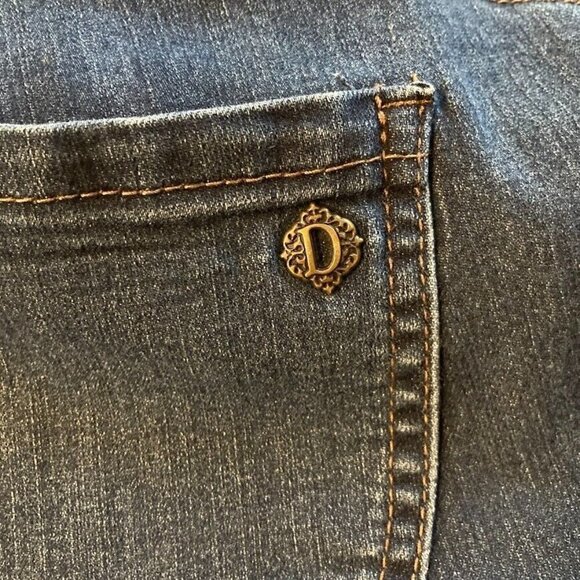 Democracy AB Tech Skinny Ankle Jeans Back To School Staple Y2K Stretch 20W - Picture 9 of 11